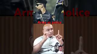 Army vs police indianarmy commandolover armylover viralshort trendingshorts ytshortsindia [upl. by Hsejar]