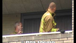 prio 1 TS 646 Brandweer Velsen openen deur in Velserbroek [upl. by May548]