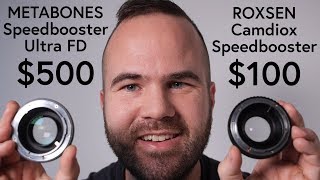 Canon FD Metabones Speedbooster Ultra 071x VS Cheap Speedbooster [upl. by Siuqramed]