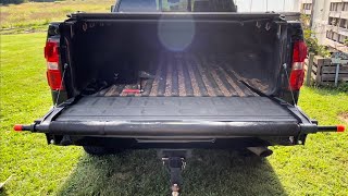 Harbor Freight Truck Bed Unloader  FAIL [upl. by Lleroj]