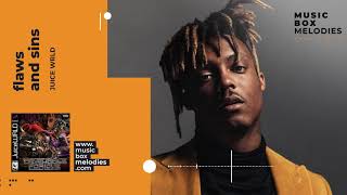 Music box melodies  Flaws and Sins by Juice WRLD [upl. by Eladnwahs]