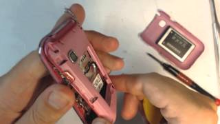 Samsung C3300i disassembly [upl. by Dorolisa]