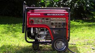 Generator Safety  Honda Generators [upl. by Drawyeh]