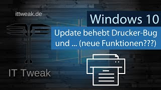 Windows 10  Update KB5045594 Update behebt Drucker Bug und bringt neue Funktionen [upl. by Saffren364]