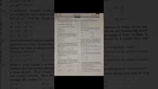 CH1 CLASS12TH  PHYSICS  IMP WITH ANSWERSneevaphysicsclasses physicsELECTRICCHARGESFIELDS [upl. by Terpstra]