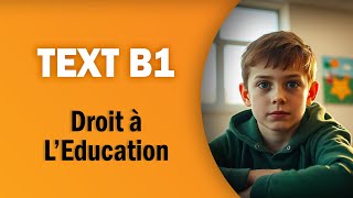 FRENCH B1 TEXT [upl. by Ogilvie]