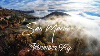 San Marino November Fog 2024 [upl. by Eatnohs]