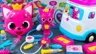 90 Minutes Bunny Ambulance Set Satisfying ASMR  Pinkfong Doctor Toys Unboxing 💞 Lana Unboxing Toys [upl. by Belldame666]