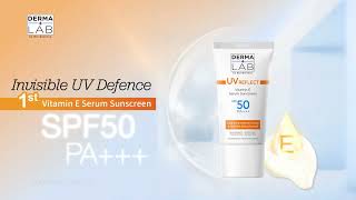 Stay Protected with New Derma Lab Vitamin E Serum Sunscreen [upl. by Clance240]