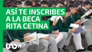 Paso a paso así puedes registrarte a la beca Rita Cetina ve fechas [upl. by Schrader495]