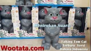 Jual Mainan Talking Tom Cat Asli Versi Bahasa Indonesia [upl. by Ahsinirt280]