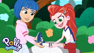 Polly Pocket  Run Lila Run Lila runs a 5K  Hidden Worlds Available on Netflix [upl. by Esojnauj]