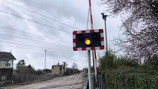 Helpston Level Crossing  Cambridgeshire 14022024 [upl. by Rachaba]