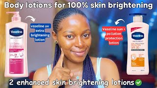 The only Vaseline lotion that works for sunburn amp gives enhanced skin glow Vaseline healthy bright [upl. by Sabu]