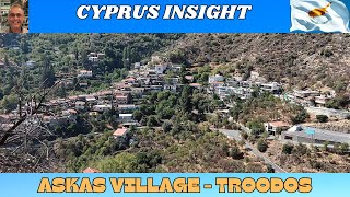 Askas Village in the Troodos Mountains Cyprus  Churches Houses amp More [upl. by Anastas]