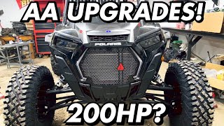 2021 RZR Turbo S UPGRADES Aftermarket Assassins Tune Exhaust Clutch Kit Charge Tubes amp BOV [upl. by Nerej188]