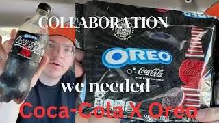 Oreo CocaCola with CocaCola flavored Oreos together review [upl. by Sherm]