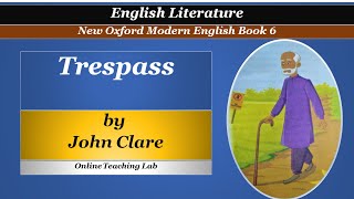 Poem Trespass by John Clare  Questions Answers  Words Meanings  Grade 6 [upl. by Luby897]