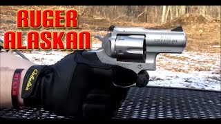 Shooting the Ruger Super Redhawk Alaskan 44 magnum [upl. by Eulalia]