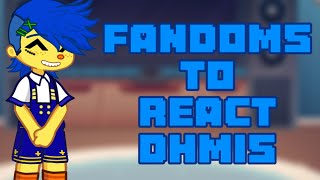 Fandoms React 🌈Don’t Hug Me I’m Scared🌈  37  Gacha life 2 [upl. by Moynahan]