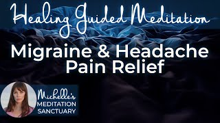 Guided Meditation for Migraine Relief amp Headache Pain  THE HEALING VILLA  Hypnosis to Release Pain [upl. by Rosenblum]