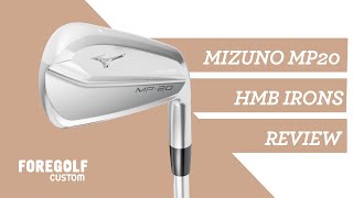 Mizuno MP20 HMB Irons Review  the QUICK  FORGIVING Hot Metal Blade [upl. by Aissenav]