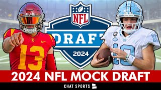 2024 NFL Mock Draft WayTooEarly 1st Round Projections [upl. by Allanson262]