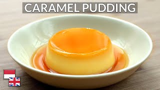 PRAKTIS Kualitas HOTEL Resep Puding Karamel Cocok Untuk Anak [upl. by Naeroled]