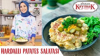 HARDAL SOSLU PATATES SALATASI❤MİSAFİRLERİNİZ BAYILACAK👌🏻 [upl. by Betz]