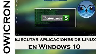 Cómo ejecutar aplicaciones de Linux en Windows 10 [upl. by Adarbil257]