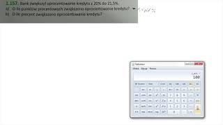 1 157 Bank zwiększył oprocentowanie kredytu z 20 do 215 [upl. by Upshaw]