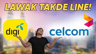 SOMETIME LAWAK Bile Orang Complain Selepas Celcom Dan Digi Gabung Line TERUK [upl. by Enilreug342]