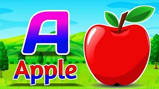 Phonics Song 2 with TWO Words in 3DA For Airplane  ABC Alphabet Songs with Sounds for Children [upl. by Htilil938]