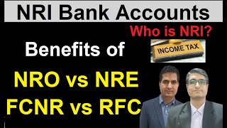 What is NRO NRE FCNR RFC Accounts  Easy way explained in Hindi  NRI bank accounts ✅ [upl. by Elbert]