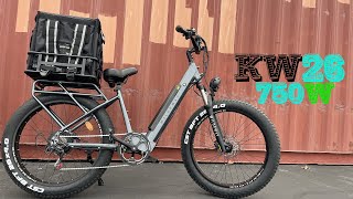 WILDWAY KW26 UnboxingReview 30MPH EBike [upl. by Conlee]