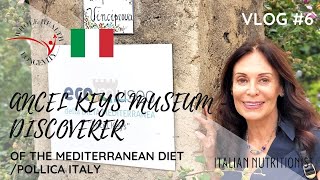 Ancel Keys Museum  Discoverer of the Mediterranean Diet Pollica Italy [upl. by Engeddi]