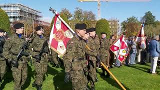 herdenking 80jarige bevrijding Breda op het ereveld Poolse Begraafplaats Breda 27 oktober 2024 [upl. by Kafka465]