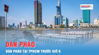 Bản tin tối 92 Cận cảnh quottrận địaquot pháo hoa ở Công viên Thống Nhất Dàn pháo tại TPHCM trước giờ G [upl. by Yerac658]