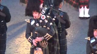 Royal Edinburgh Military Tattoo Massed Pipes and Drums 2015 [upl. by Brunella]