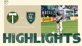 HIGHLIGHTS  Portland Timbers vs Real Salt Lake  July 13 2024 [upl. by Claretta]