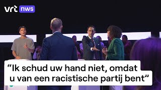 Partijvoorzitters houden slotdebat felle confrontatie over racisme en verbinding [upl. by Travers661]