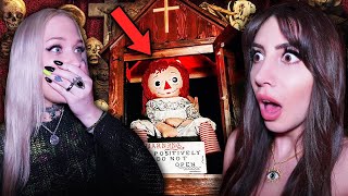 The REAL Annabelle Doll Threatened Our Lives Psychic [upl. by Godliman]