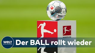 FUßBALLBUNDESLIGA So sieht der erste Spieltag nach der CoronaPause aus [upl. by Lean]