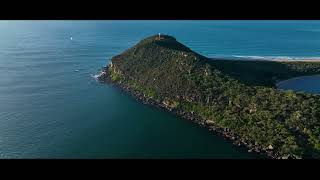 Drone Australia Barrenjoey Head Northern Beaches MidWeek Movie 029  DJI Mavic 4K UAV Photography [upl. by Htiekram]