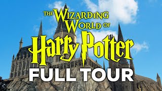 FULL TOUR of The Wizarding World of Harry Potter  Universal Studios Orlando [upl. by Sissel]