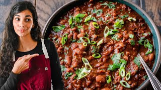 How to make the best vegetarian chili of your life [upl. by Aoh]