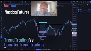 Nasdaq Futures Easy way to trade with or against the trend on the 1 minute timeframe [upl. by Airbmat]