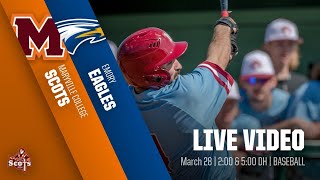 Maryville College Baseball hosts Emory University [upl. by Lemrahc746]