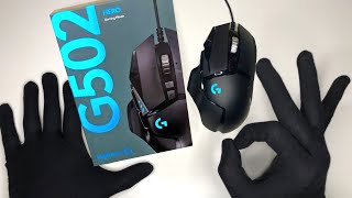 Unboxing Logitech G502 HERO  worlds best selling gaming mouse [upl. by Eisdnyl]