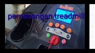 cara memasang tredmill bodimax runing machine [upl. by Firmin]